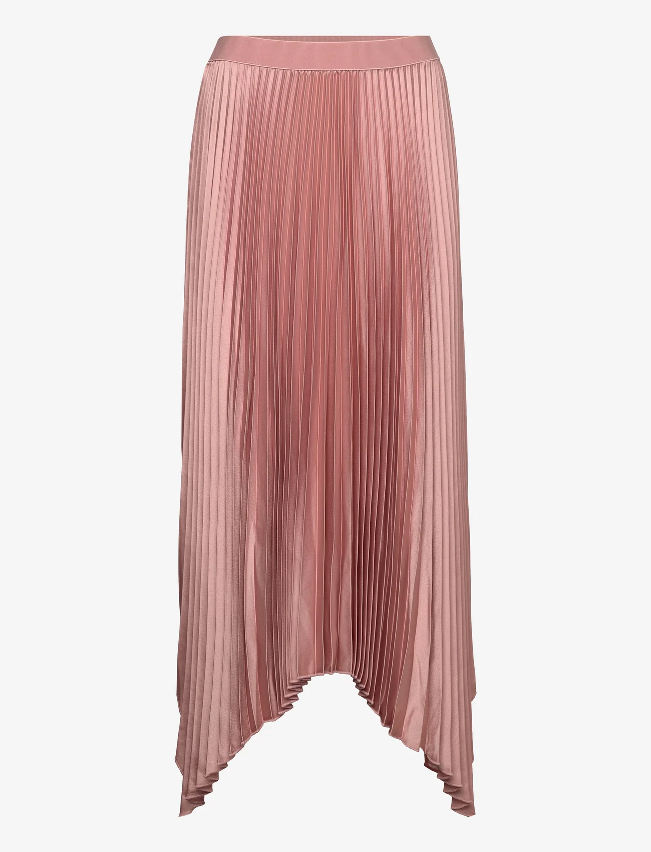 Mango - Irregular pleated skirt - plisserede nederdele - lt-pastel pink - 0