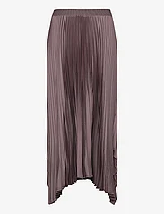 Mango - Irregular pleated skirt - plisserede nederdele - medium brown - 1