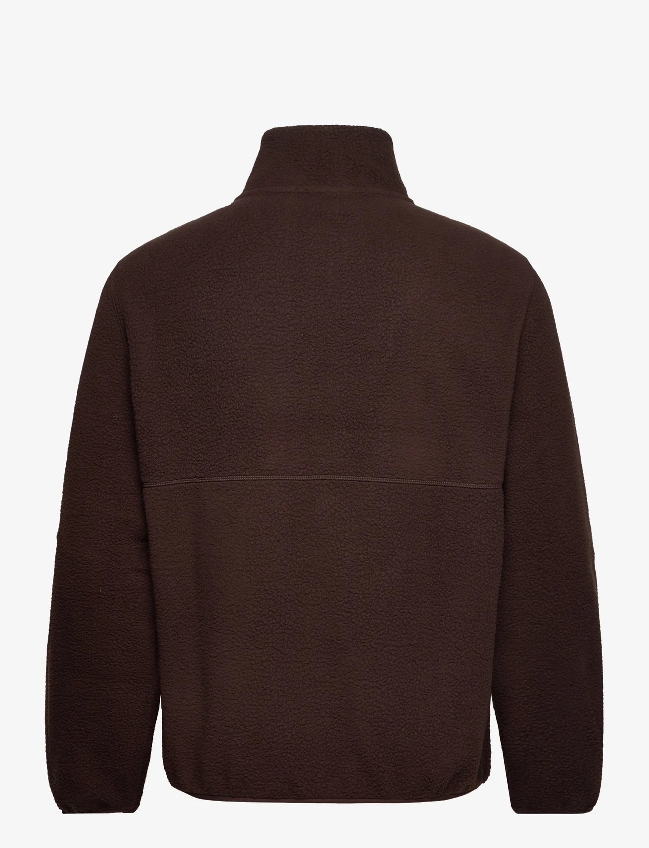 Mango - Zip-neck fleece sweatshirt - mellomlagsjakker - brown - 1