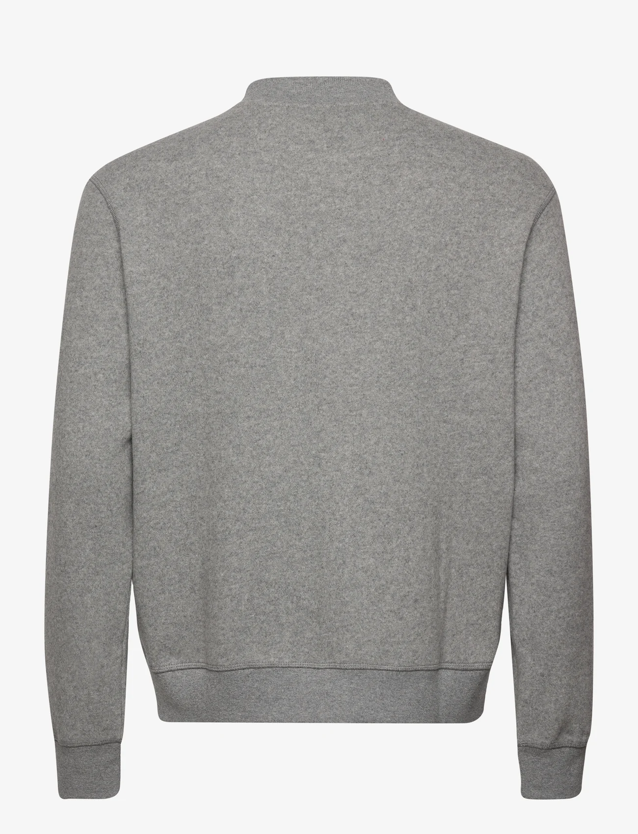 Mango - Wool-blend bomber sweatshirt - sweatshirts - medium grey - 1