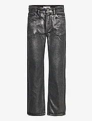 Mango - Straight foil jeans - straight jeans - black - 0