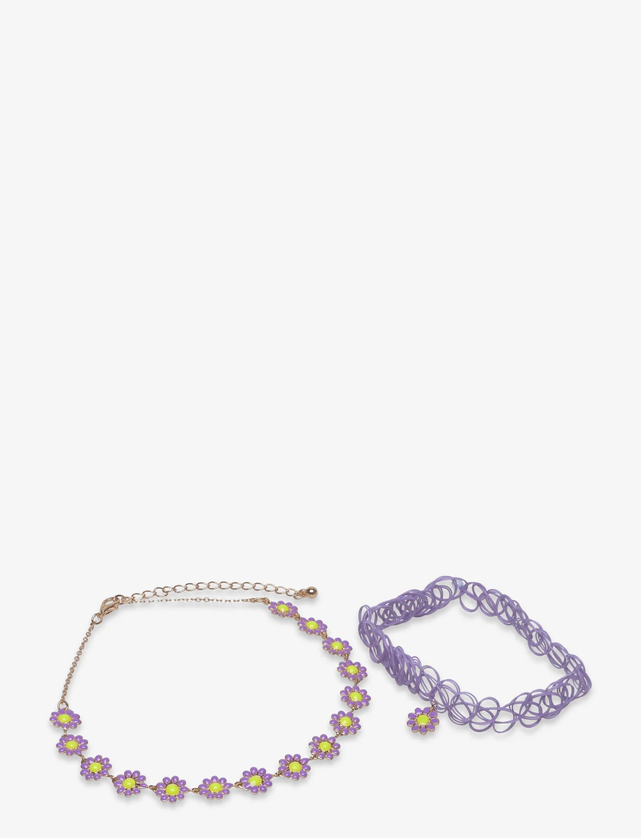 Mango - Combined necklace pack - de laveste prisene - lt-pastel purple - 0