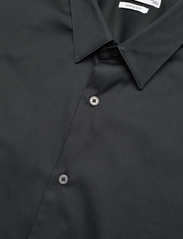 Mango - Super slim-fit poplin suit shirt - basic skjortor - black - 3