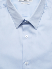 Mango - Super slim-fit poplin suit shirt - basic skjortor - lt-pastel blue - 2