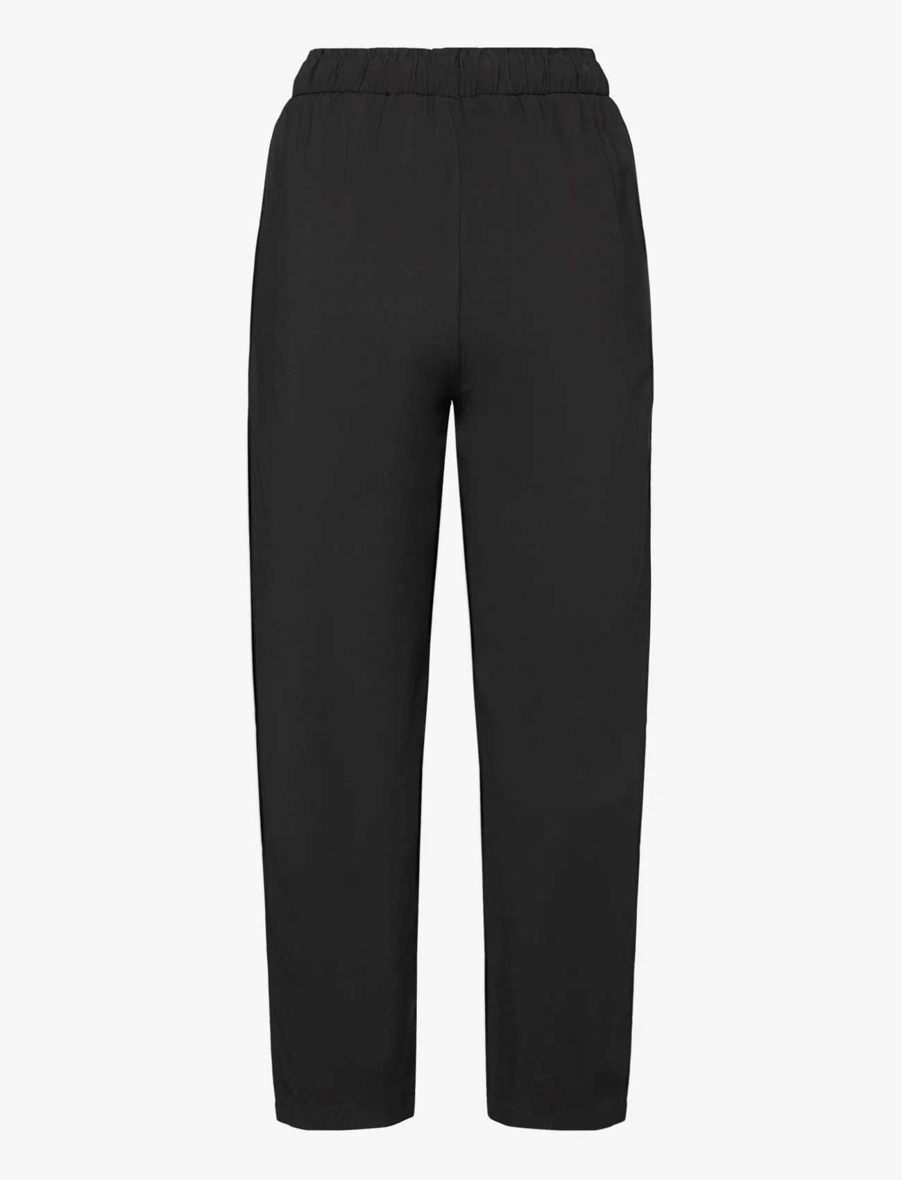 Mango - Flowy straight-fit trousers with bow - de laveste prisene - black - 1