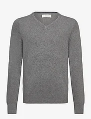 Mango - V-neck sweater - trøjer - grey - 0