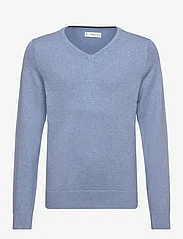 Mango - V-neck sweater - neulepuserot - lt-pastel blue - 0