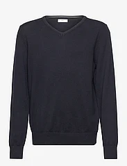 Mango - V-neck sweater - neulepuserot - navy - 0