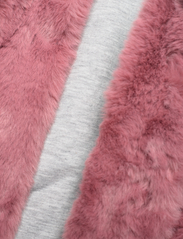 Mango - Faux fur coat - faux fur - pink - 4