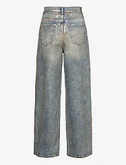 Mango - Wideleg foil jeans - brede jeans - gold - 1