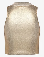 Mango - Metallic knit top - lägsta priserna - gold - 1