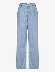 Mango - Straight pleated jeans - laveste priser - open blue - 0