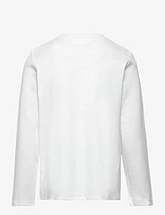 Mango - Buttoned long sleeve t-shirt - langærmede t-shirts - natural white - 1