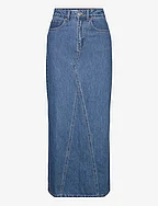 Long denim skirt - OPEN BLUE