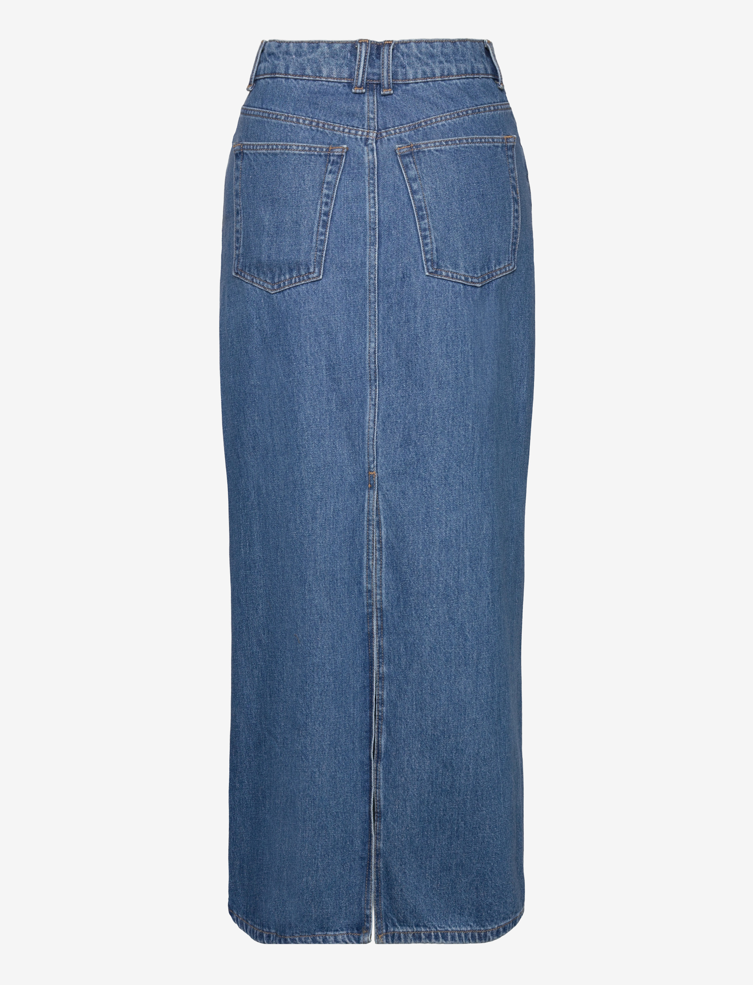 Mango - Long denim skirt - midiseelikud - open blue - 1