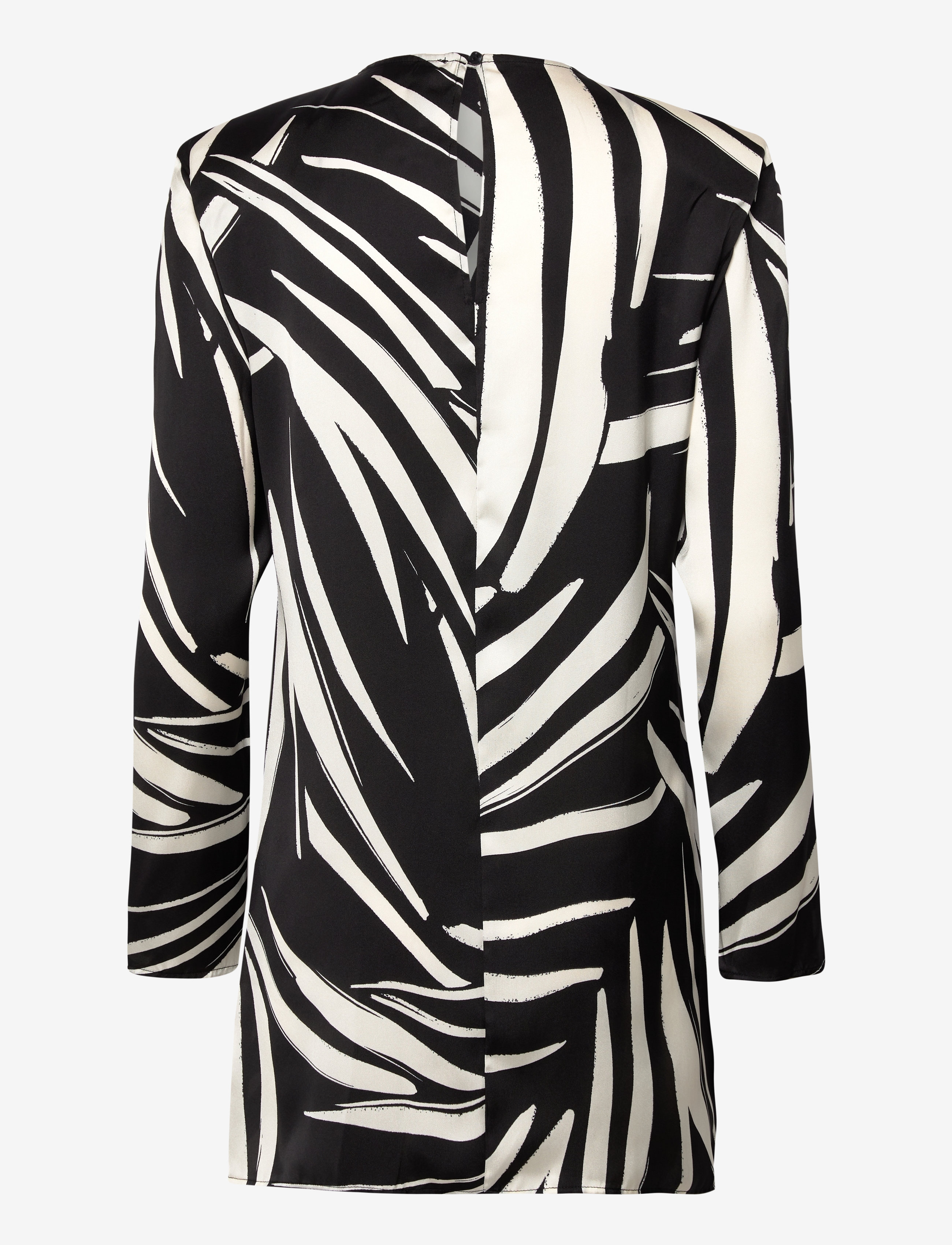 Mango - Printed short dress - lyhyet mekot - black - 1
