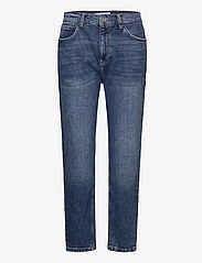 Mango - Mom comfort high-rise jeans - alhaisimmat hinnat - open blue - 0