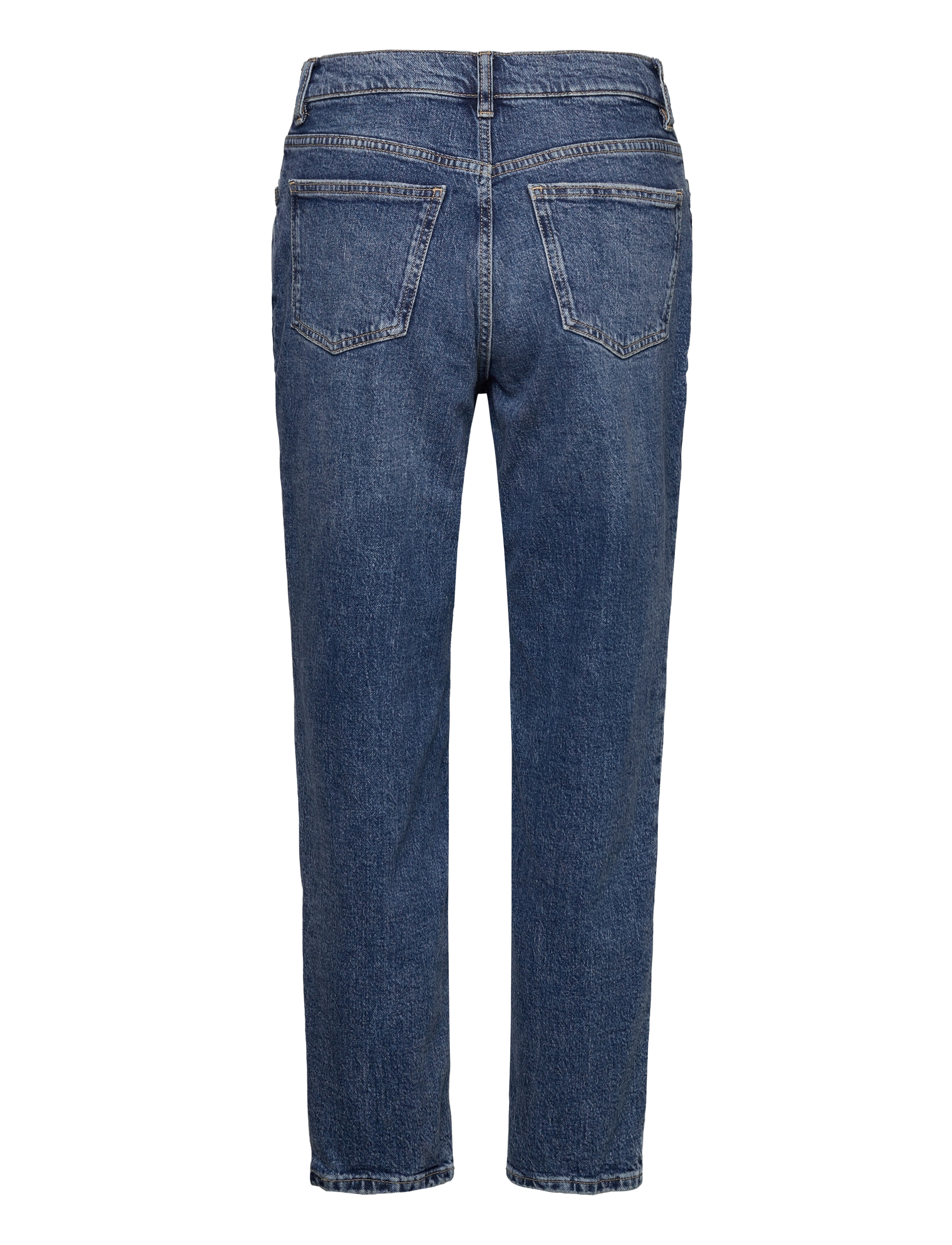 Mango - Mom comfort high-rise jeans - open blue - 1