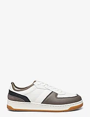Mango - Combined leather trainers - lav ankel - grey - 1