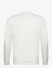 Mango - Long-sleeved pique cotton t-shirt - laveste priser - white - 1