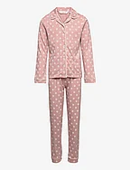 Printed long pyjamas - PINK