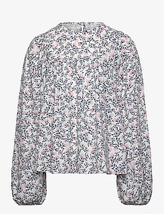 Printed blouse, Mango