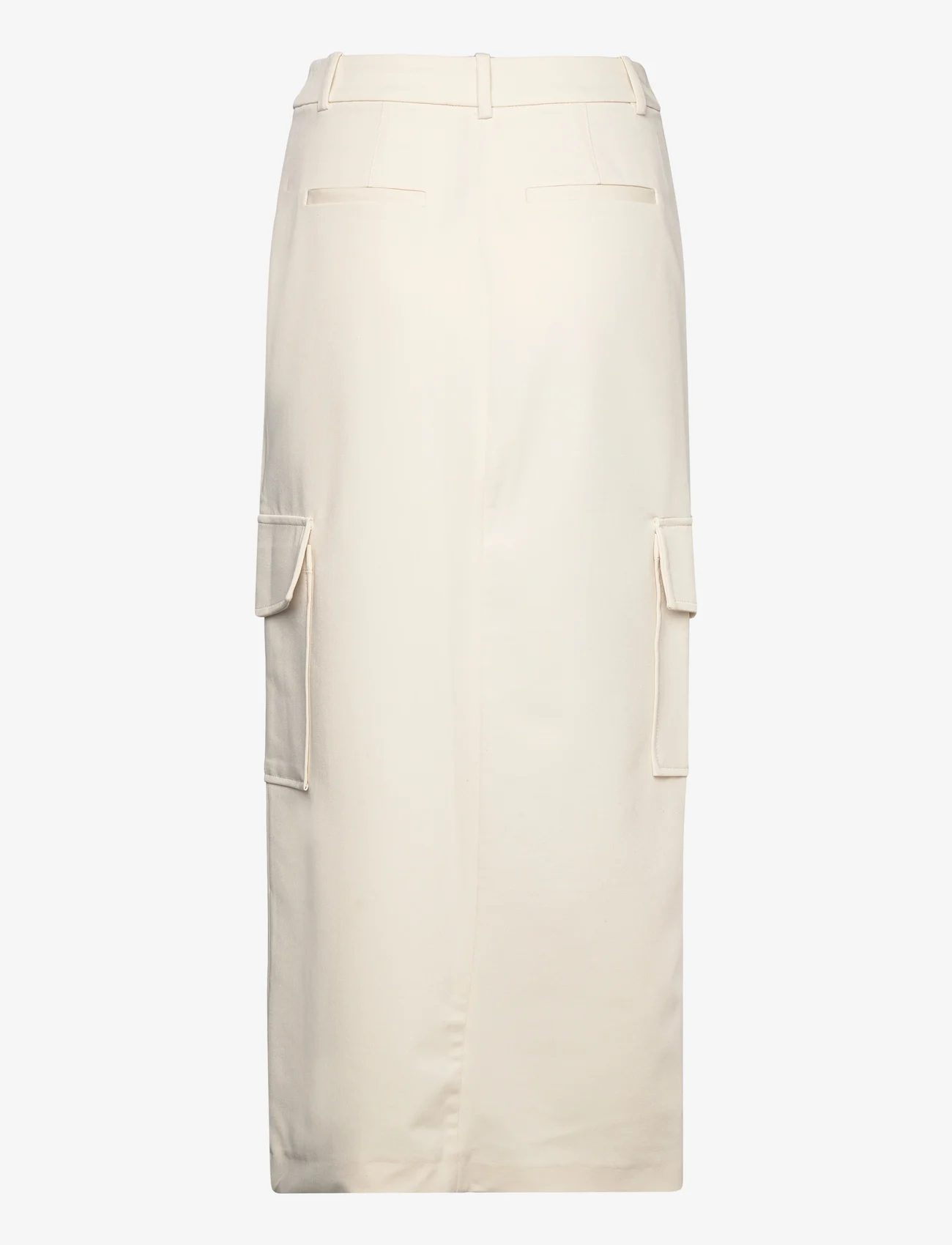 Mango - Cargo skirt with slit - pencil skirts - light beige - 1