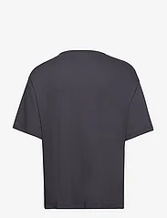 Mango - 100% cotton relaxed-fit t-shirt - lägsta priserna - navy - 1
