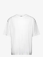 100% cotton relaxed-fit t-shirt - WHITE