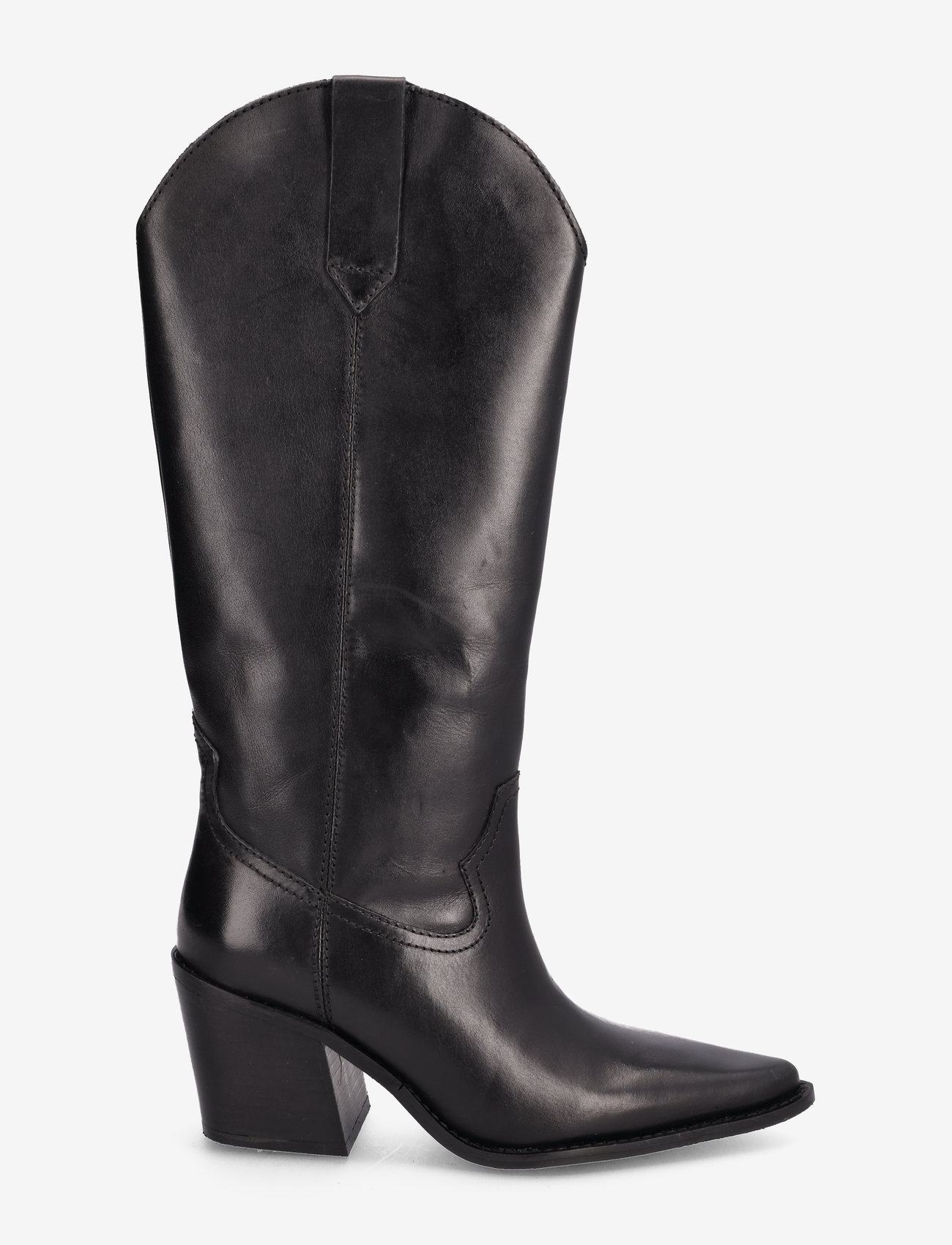 Mango - Cowboy leather boots - cowboyboots - black - 1