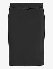 Mango - Pencil belt skirt - midi kjolar - black - 0