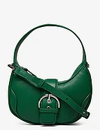 Buckle bag with double handle - BRIGHT GREEN
