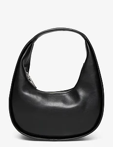 Leather-effect shoulder bag, Mango