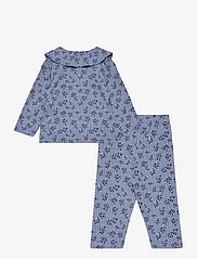 Mango - Printed cotton pyjamas - sett - medium blue - 1