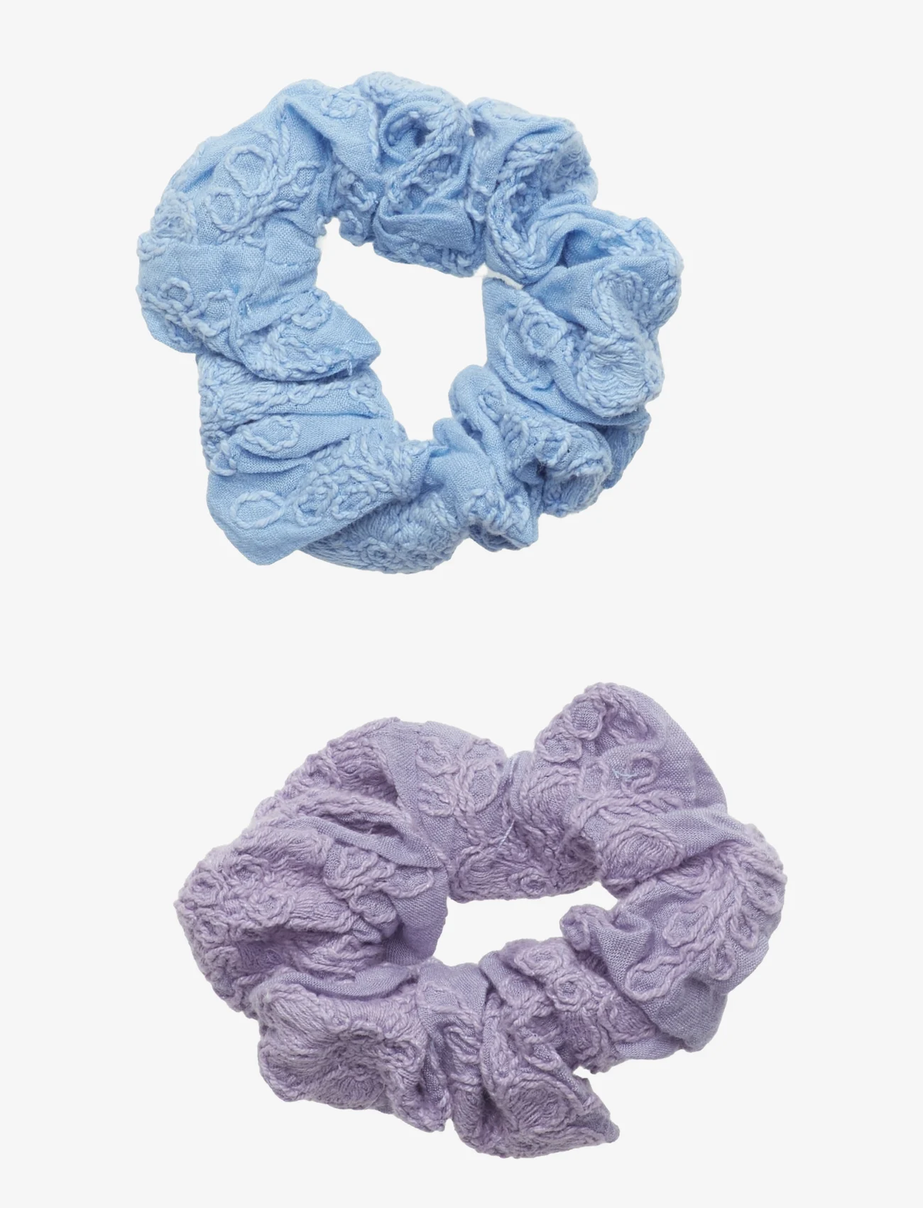 Mango - 2 hair tie pack - scrunchies - lt-pastel purple - 0