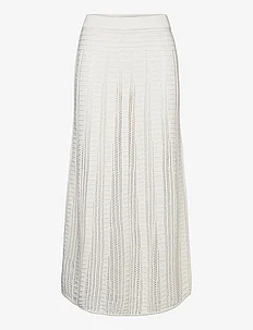 Knitted skirt with openwork details, Mango