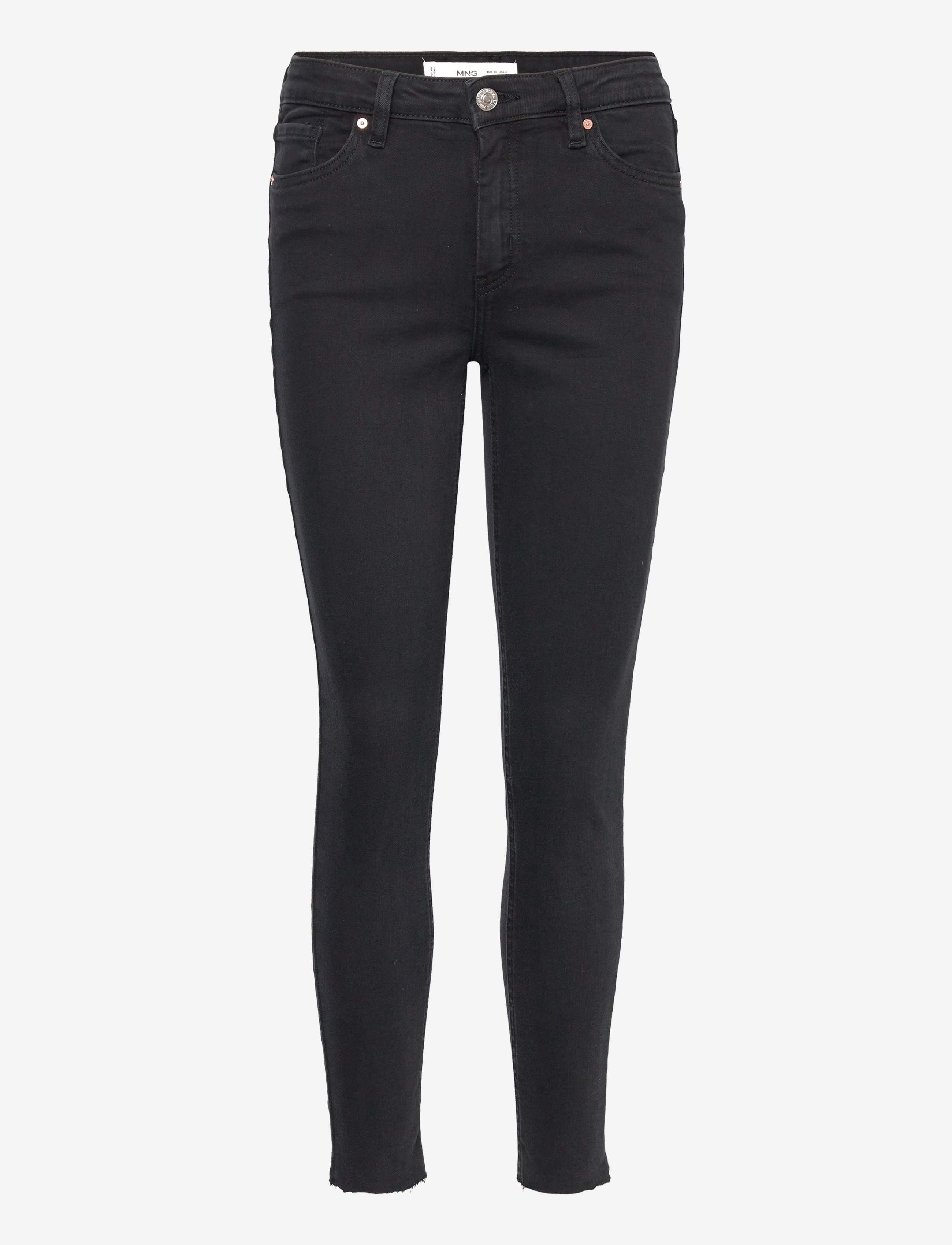 Mango - Skinny cropped jeans - laveste priser - open grey - 0