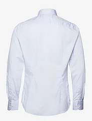 Mango - Slim-fit micro-print twill suit shirt - basic skjortor - lt-pastel blue - 1