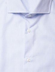 Mango - Slim-fit micro-print twill suit shirt - peruskauluspaidat - lt-pastel blue - 2