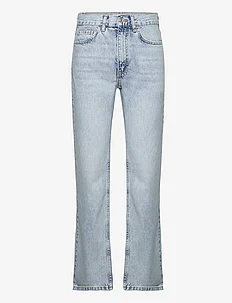 Mid-rise straight jeans, Mango