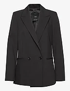 Double-breasted blazer - BLACK