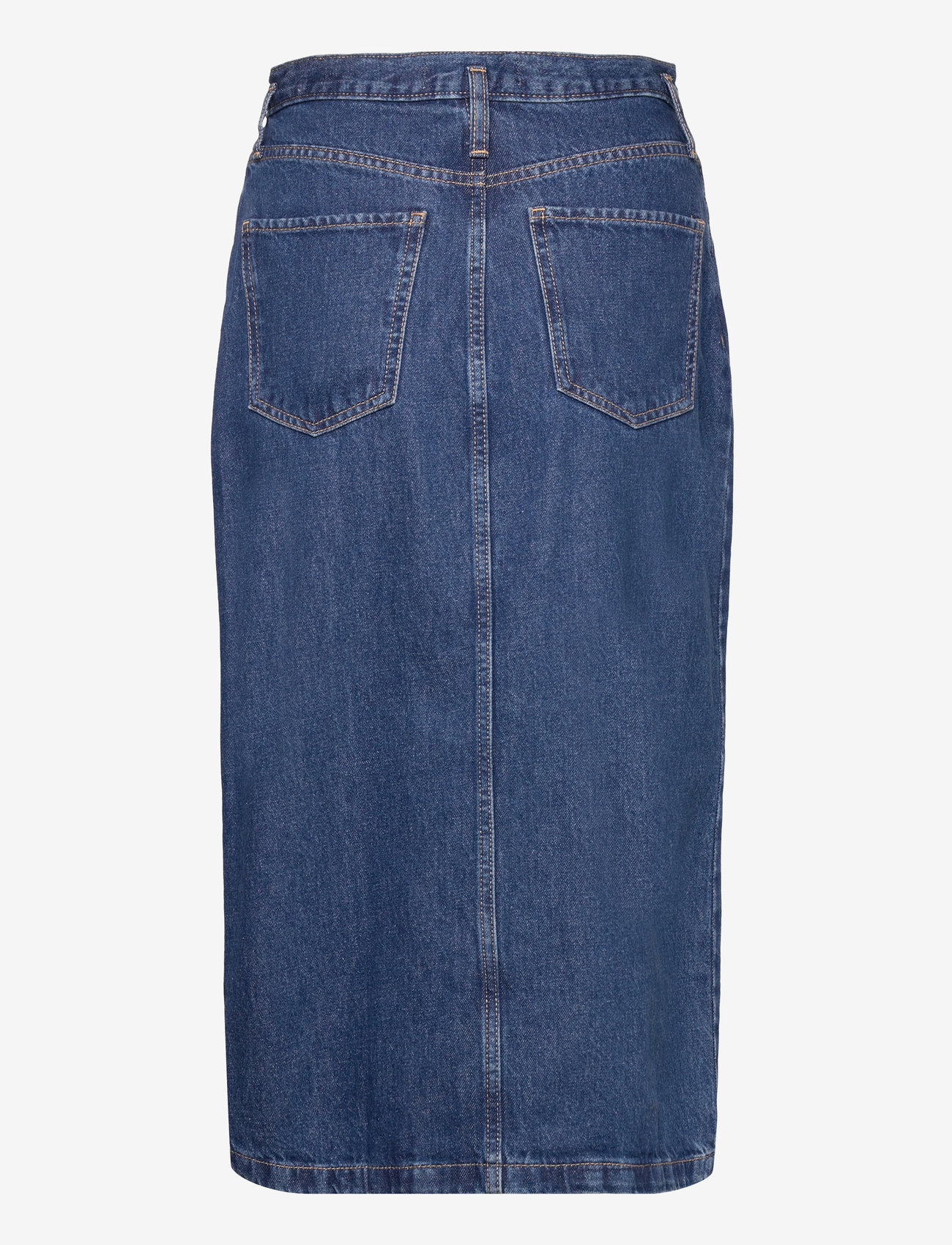 Mango - Denim midi-skirt - laveste priser - open blue - 1