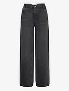 Low waist wideleg jeans - OPEN GREY
