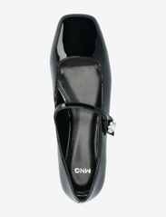 Mango - Jewelled patent leather-effect ballerinas - festkläder till outletpriser - black - 3