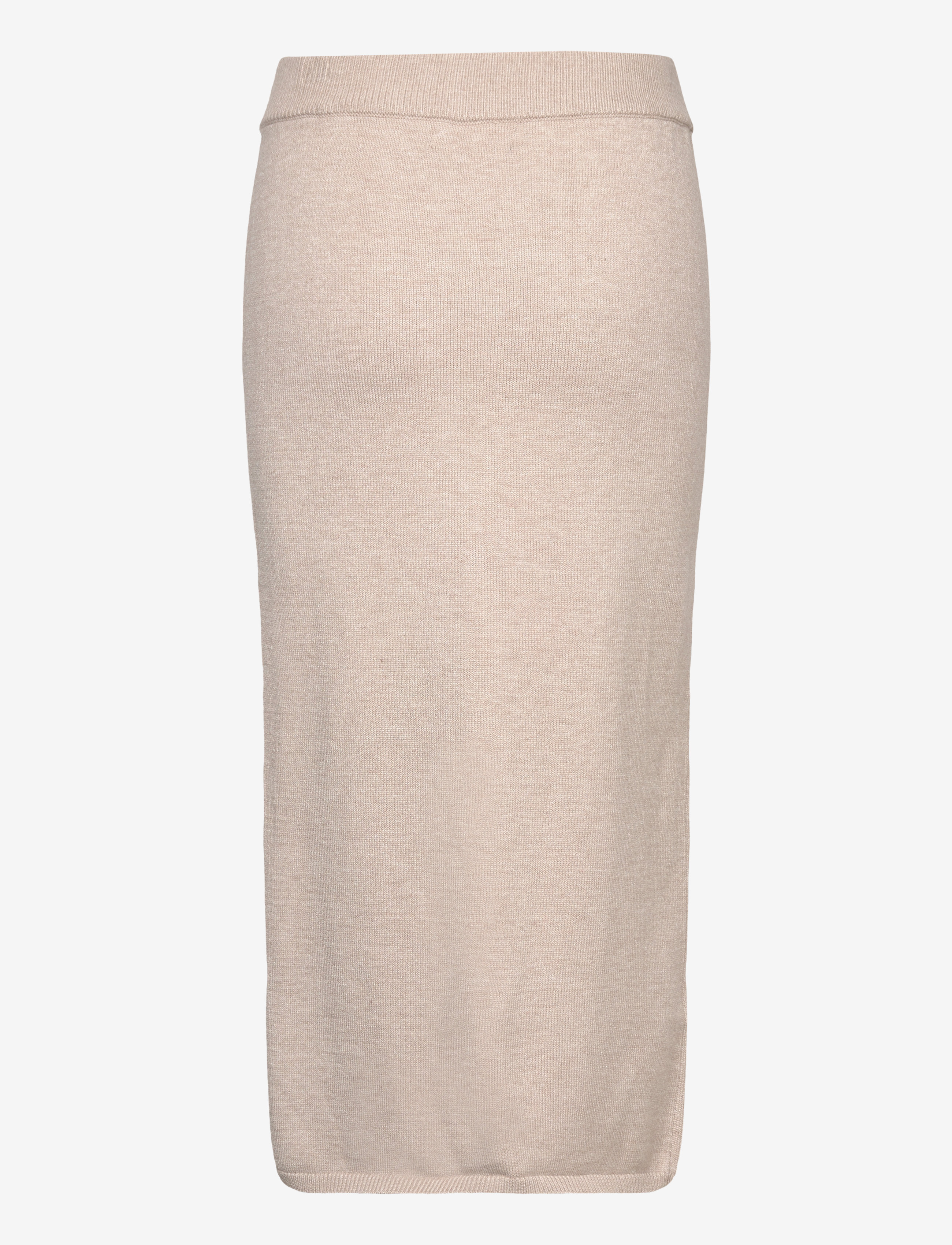 Mango - Ribbed midi skirt - strikkede nederdele - lt pastel grey - 1