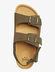 Mango - Buckle leather sandals - gode sommertilbud - beige - khaki - 3