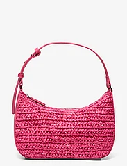 Mango - Natural fibre shoulder bag - festkläder - bright pink - 0