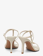Mango - Ankle-cuff heeled sandals - light beige - 4