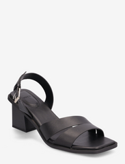 Block-heel sandals - BLACK
