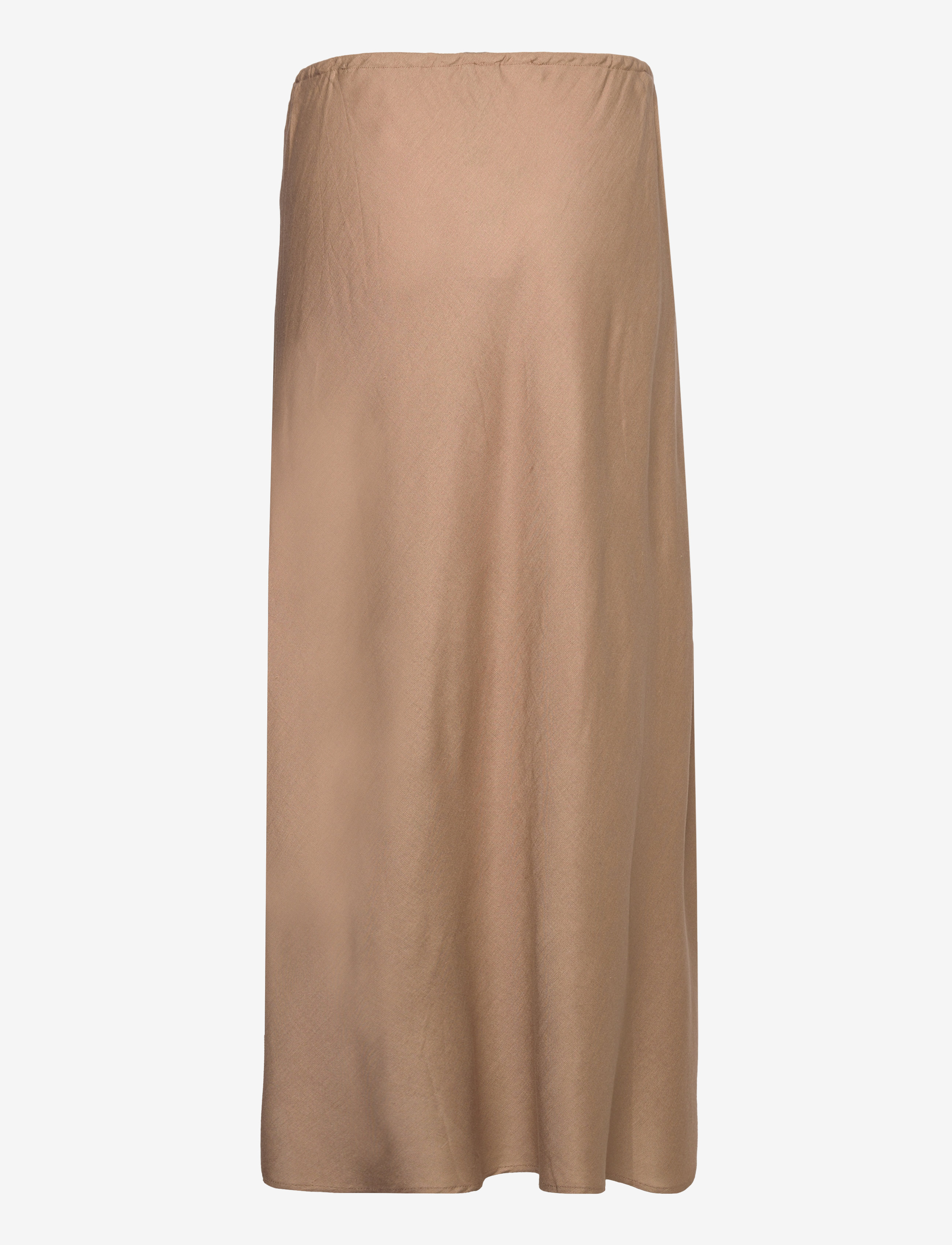 Mango - Tie long skirt - midi nederdele - medium brown - 1